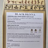 Black Heena back